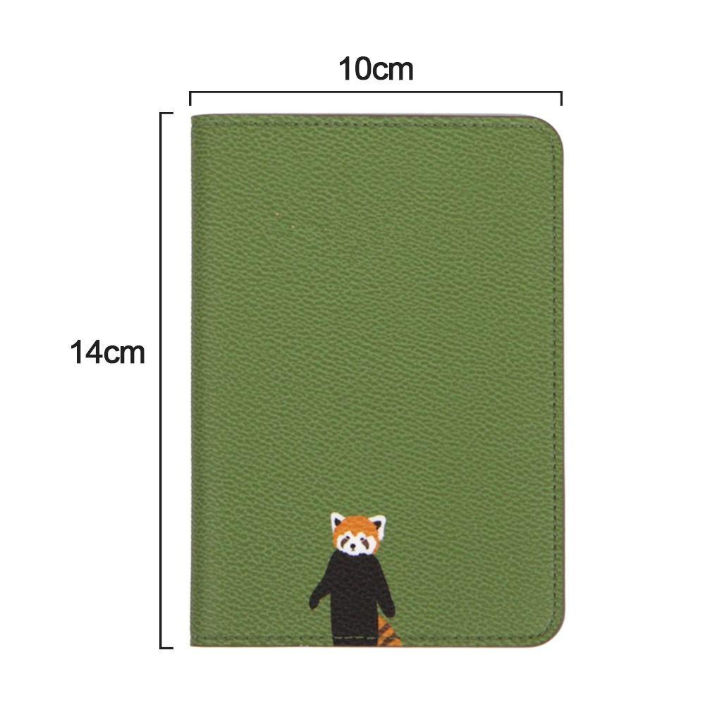 UUMIR Ví Da Pu Đựng Hộ Chiếu Trọng Lượng Nhẹ Hình Chữ Nhật Dành Cho Nam Nữ