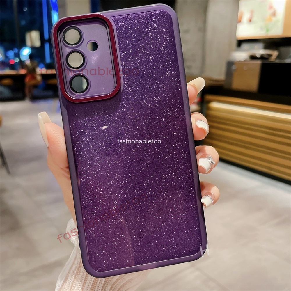 Ôp Điện Thoại Silicon Dẻo Trong Suốt Lấp Lánh Cho samsung galaxy a05 s a05s a 05s a15 a25 a 15 a 25 samsunga05s samsunga15 samsunga25 Ốp