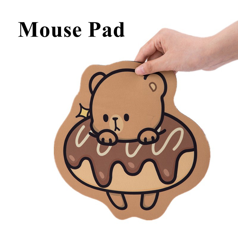 Tấm Lót Chuột Máy Tính Văn Phòng Hình Động Vật Hoạt Hình Dễ Thương