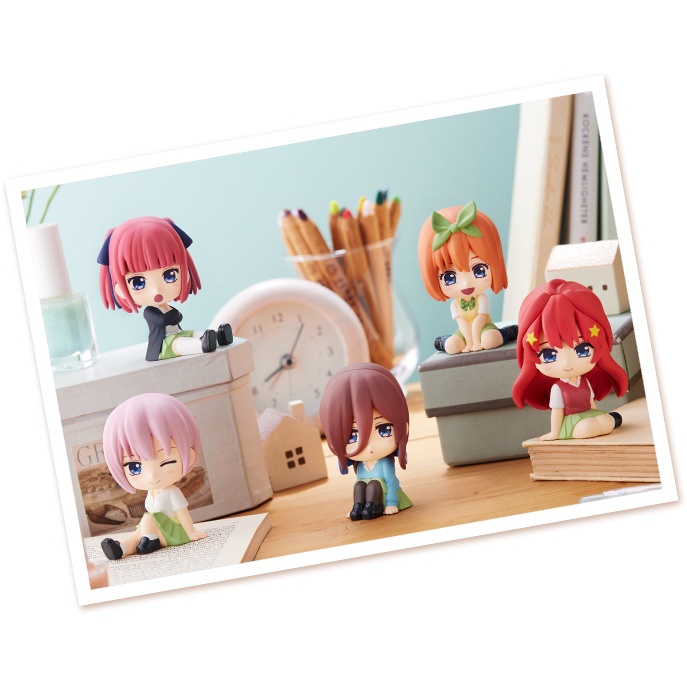 Blind Box Gotoubun no Hanayome Relacot - Mô Hình Gacha Nhà Có 5 Nàng Dâu