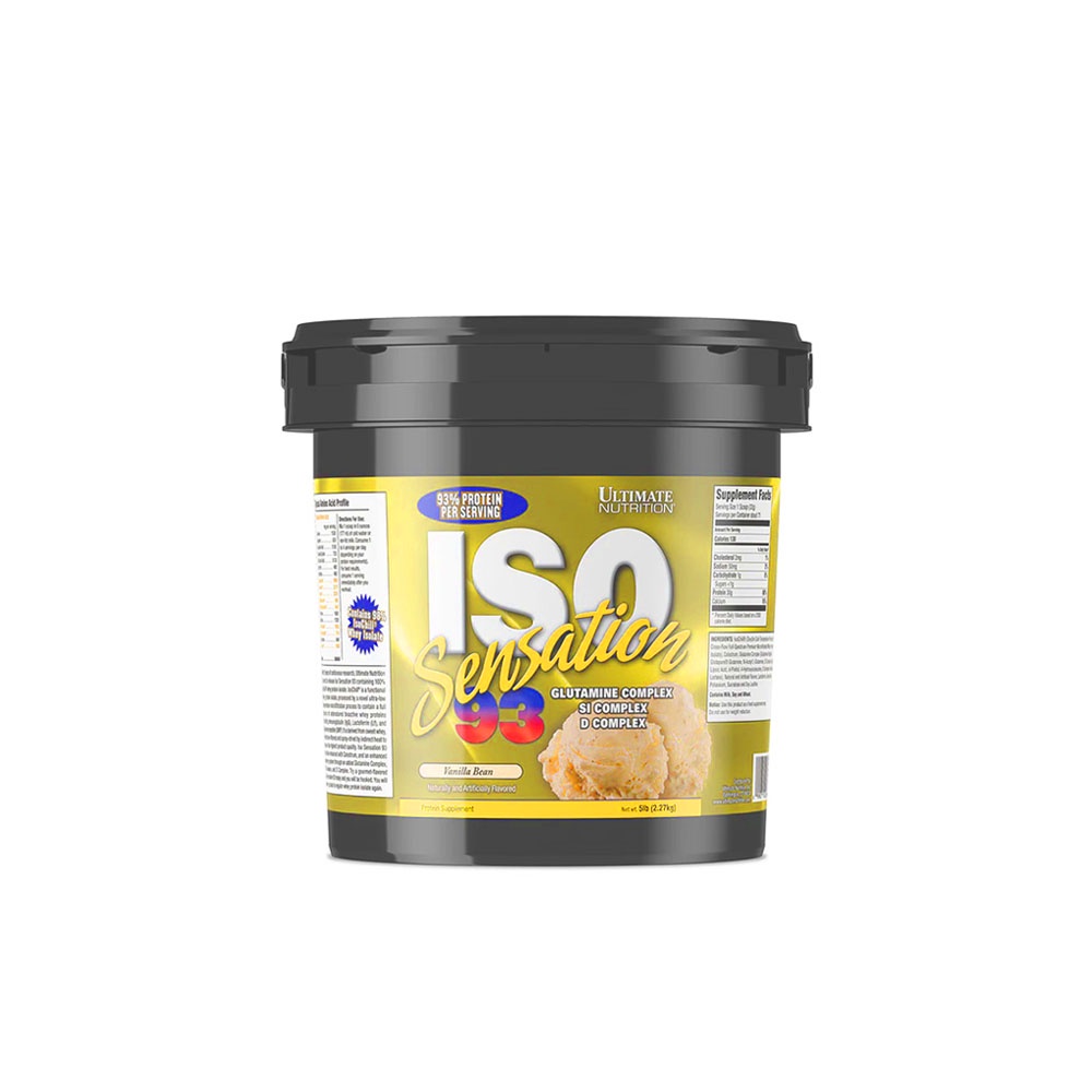 ISO93 100% Whey Isolate Protein tăng cơ, Sữa Whey Protein ISO 93, Bổ sung Protein Giúp Phát Triển Cơ Bắp - 5lbs