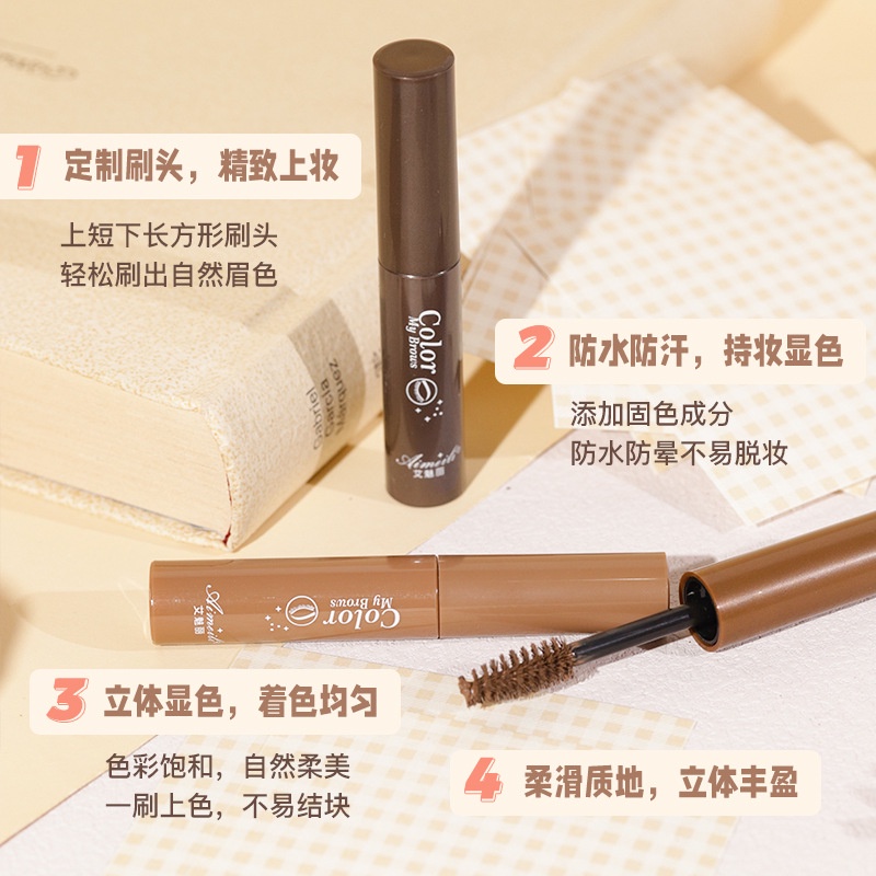 Kem Nhuộm Lông Mày Chống Mồ Hôi Không Dễ Phai Màu