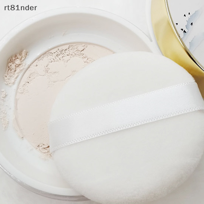 Mút Trang Điểm Hình Tròn Bằng Nhung Pha Lê Mềm Mại Chuyên Nghiệp