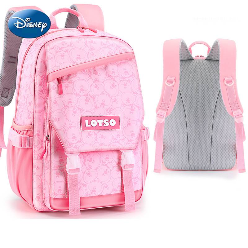 Ba Lô Học Sinh Cỡ Lớn Đa Năng Chống Thấm Nước In Hình Gấu / Dâu Tây Xinh Xắn Dành Cho Nam Và Nữ Lớp 3-6