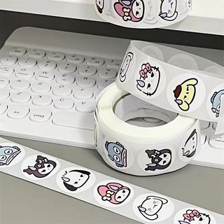 500 Cái / Cuộn Hoạt Hình Dễ Thương Băng Miếng Dán Cuộn Phim Niêm Phong Cuckoo Thẻ Sổ Tay