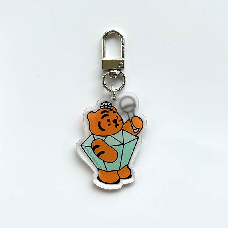 Set 8 Móc Khóa Hoạt Hình Nhóm Nhạc Seventeen