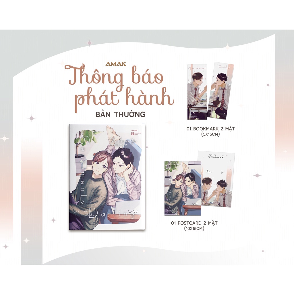 Sách Sentimental Darling - AMAK - Bản Quyền