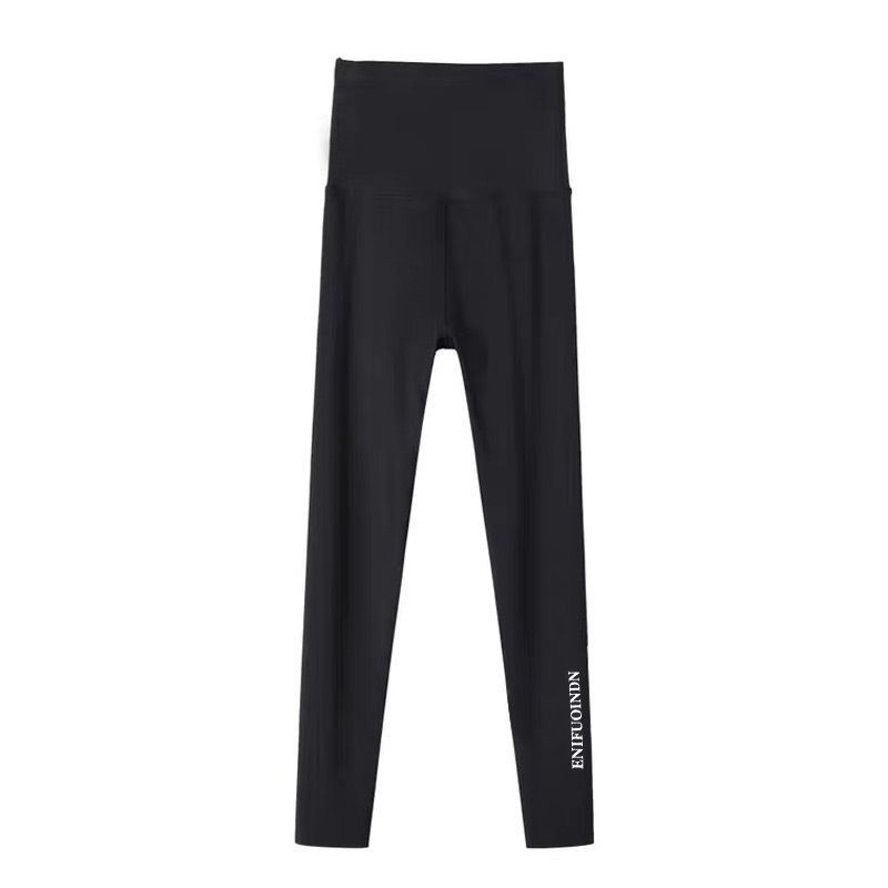 Quần Legging Lưng Cao Ôm Dáng Co Giãn Tốt In Hình Cá Mập Xinh Xắn Cho Nữ