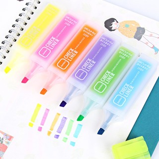 Bút highlight nhớ dòng dạ quang–bút đánh dấu cho học sinh ,6 màu-MCKES