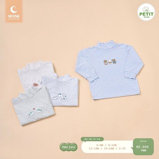MOON - Áo giữ nhiệt vải petit cho bé trai/bé gái