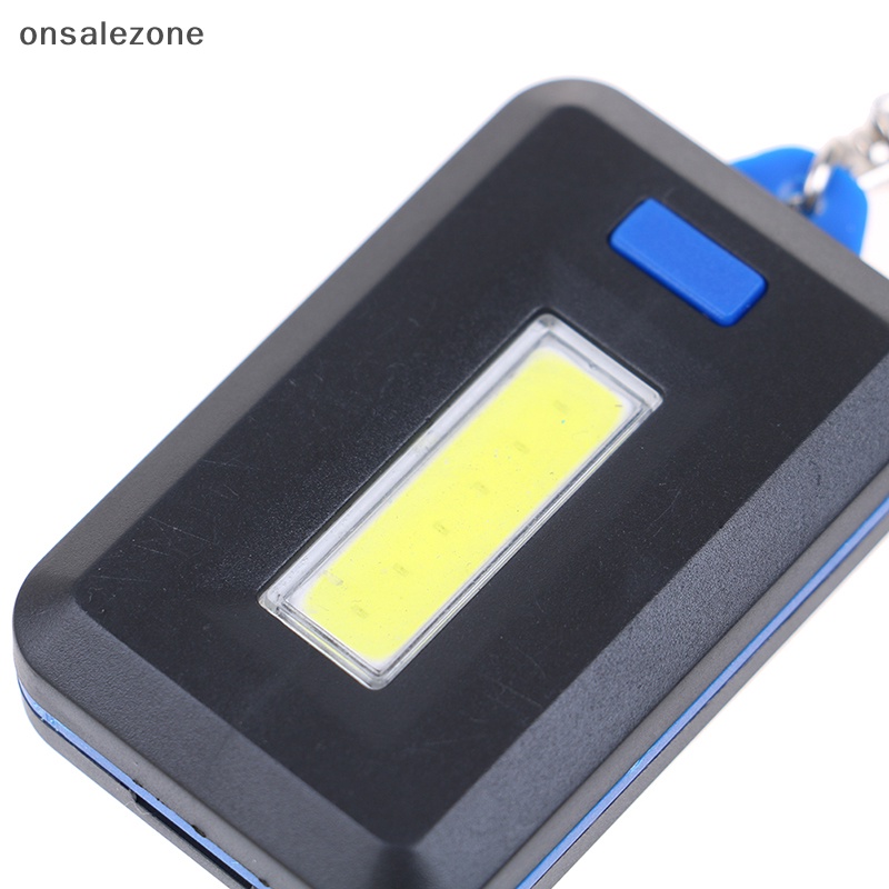 Onsale đèn pin cob keychain đèn pin led nhỏ di động ngoài trời đèn khẩn cấp mới