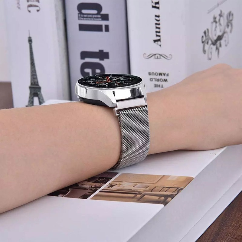 Dây Đeo Inox milanese 20mm 22mm Cho Đồng Hồ Thông Minh huawei watch 3 4 pro gt2 gt3 se 42mm 46mm gt4 gt 2 2e 3