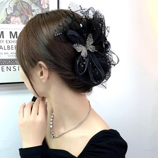 Kẹp Tóc Nơ Đính Đá Thời Trang Cho Nữ