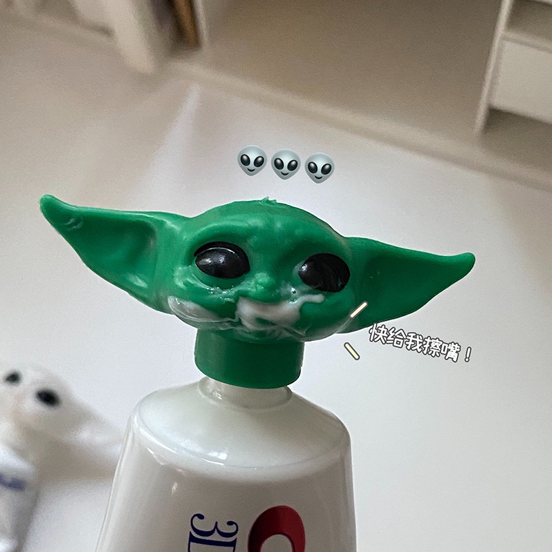 Dụng Cụ Nặn Kem Đánh Răng Hình Đầu Người Ngoài Hành Tinh Dễ Thương