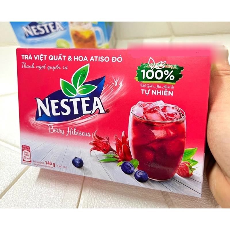 Trà vị chanh/Hoa quả nestea hộp 144g/ 252g DATE MỚI