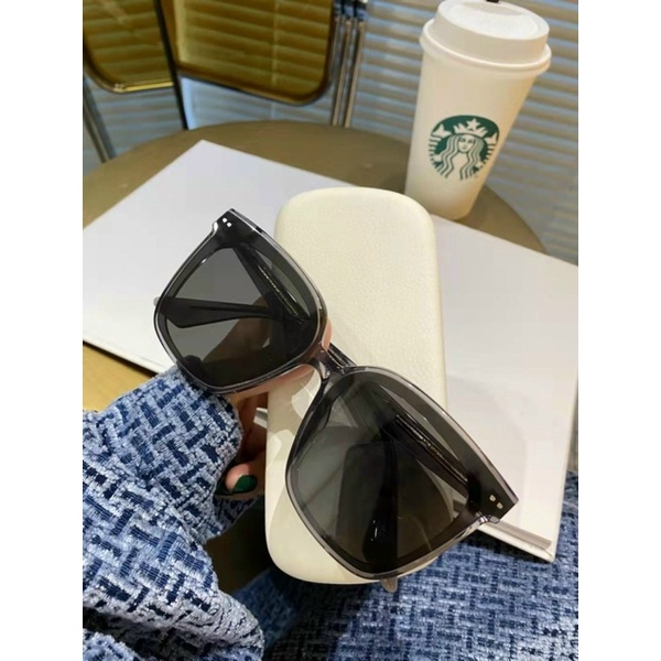 Kính Râm GM LOCELL Nam Nữ Cao Cấp Siêu Bền Chống Tia UV trà - cam - trắng sữa - xám tây