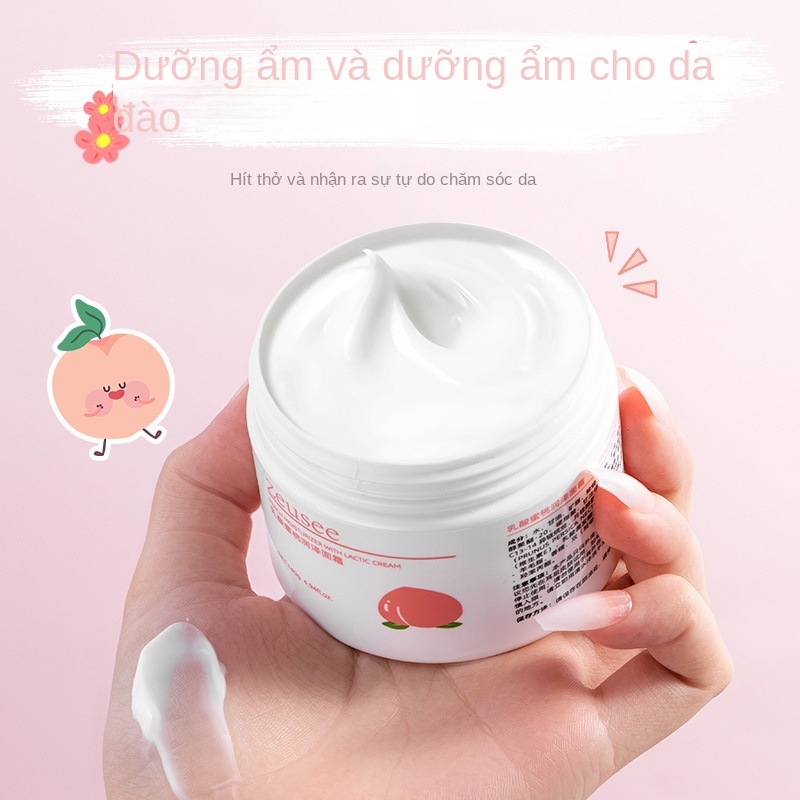 Kem Dưỡng Ẩm Da Mặt Chiết Xuất Đào Lactic Acid 140g