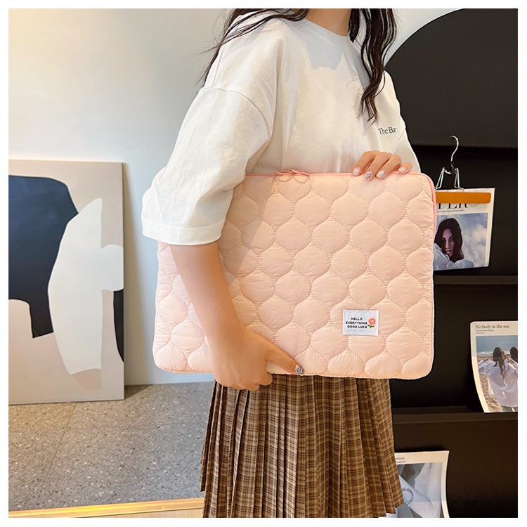 Túi Đựng Bảo Vệ Laptop 9.7-15 Inch Màu Kẹo Xinh Xắn Phong Cách Hàn Quốc