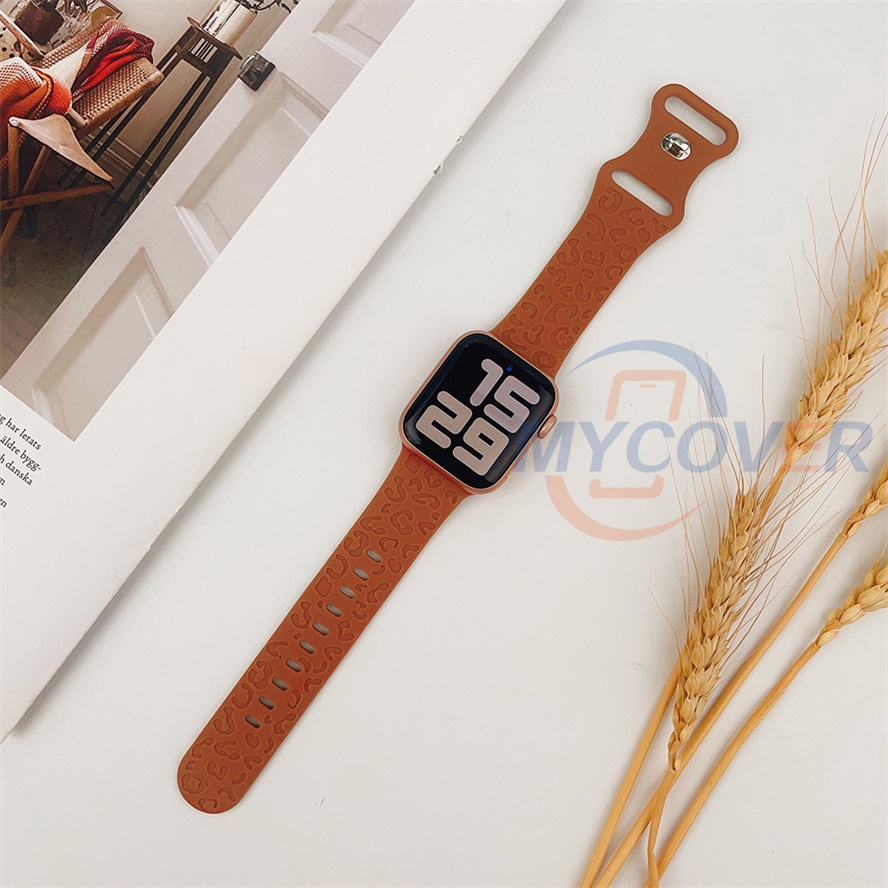 Dây Đeo Silicon Cho Đồng Hồ Thông Minh Apple Watch Series 8 Ultra Pro 7 6 SE 5 4 3 2 1 Size 49mm 41mm 45mm 44mm 42mm 40mm 38mm