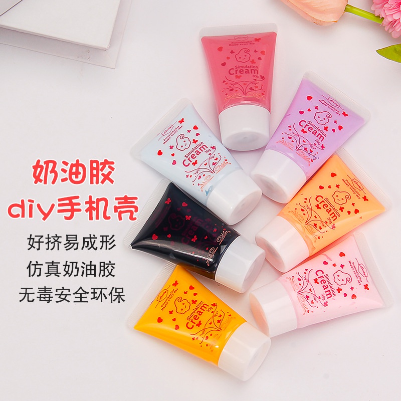 Kem keo 30g dùng để trang trí ốp điện thoại, trang trí toploader, trang trí diy