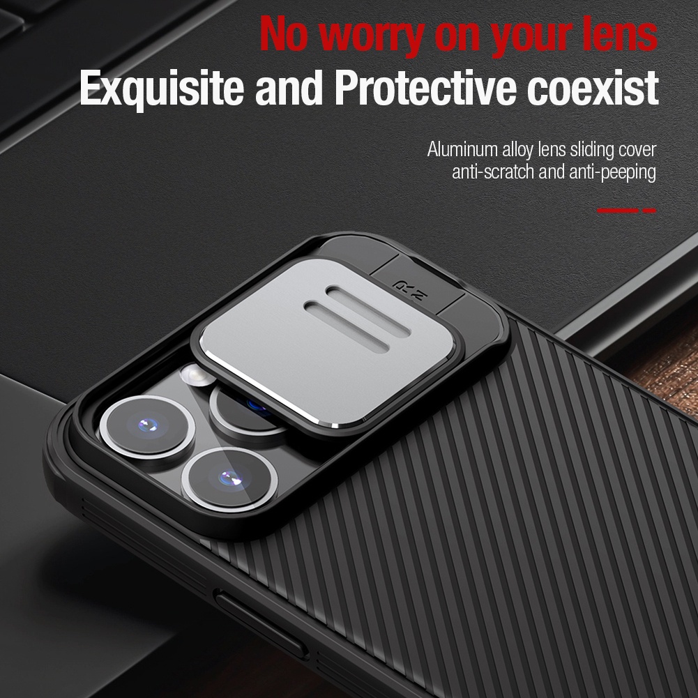 Ốp Điện Thoại Nillkin Ace CamShield Pro Có Dây Đeo Nam Châm Cho iPhone 14 Pro Max 14 Plus 13 Pro Max 12 Pro Max 13 12 Pro