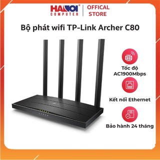 Bộ phát wifi tp-link archer c80 wireless ac1900mbps, kết nối thông minh