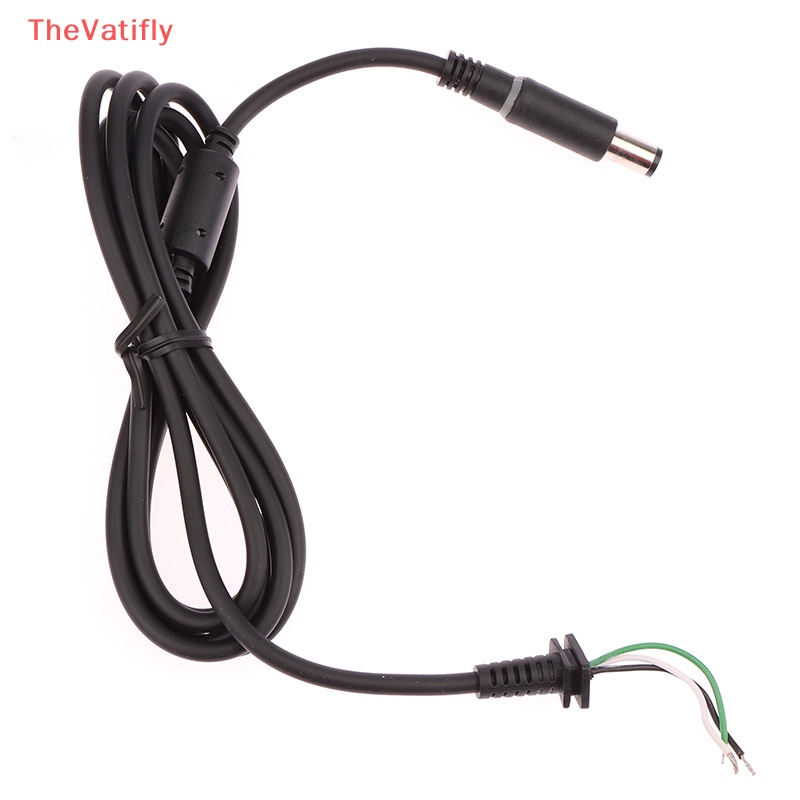 Dây Cáp Kết Nối DC Cho Laptop Màu Đen Pin 7.4X5.0 7.4 * 5.0mm Với Đèn Led 1.5M