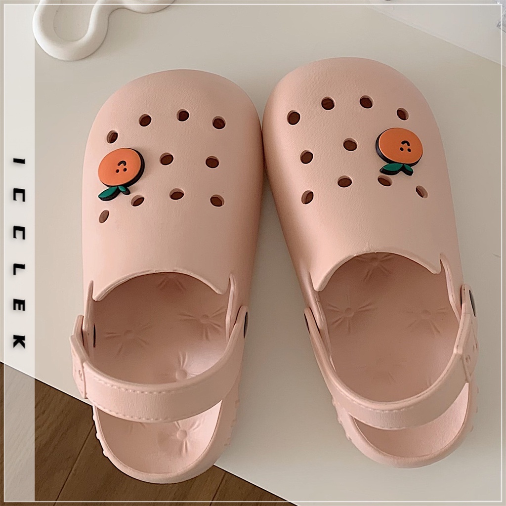 ICCLEK dép cross dép sandal nữ dép bánh mì nữ Thoải mái 33zDDX080312 High quality Thoải mái Thời trang Beautiful B90H1I3 37Z230910