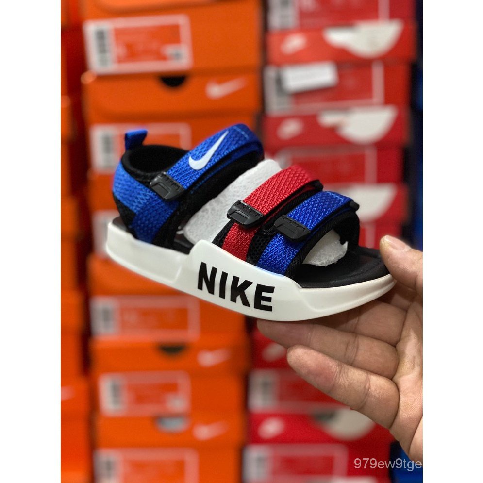 Onx5 11 * hàng sẵn sàng * dép ba sọc nike thời trang hàn quốc cho bé trai bé gái