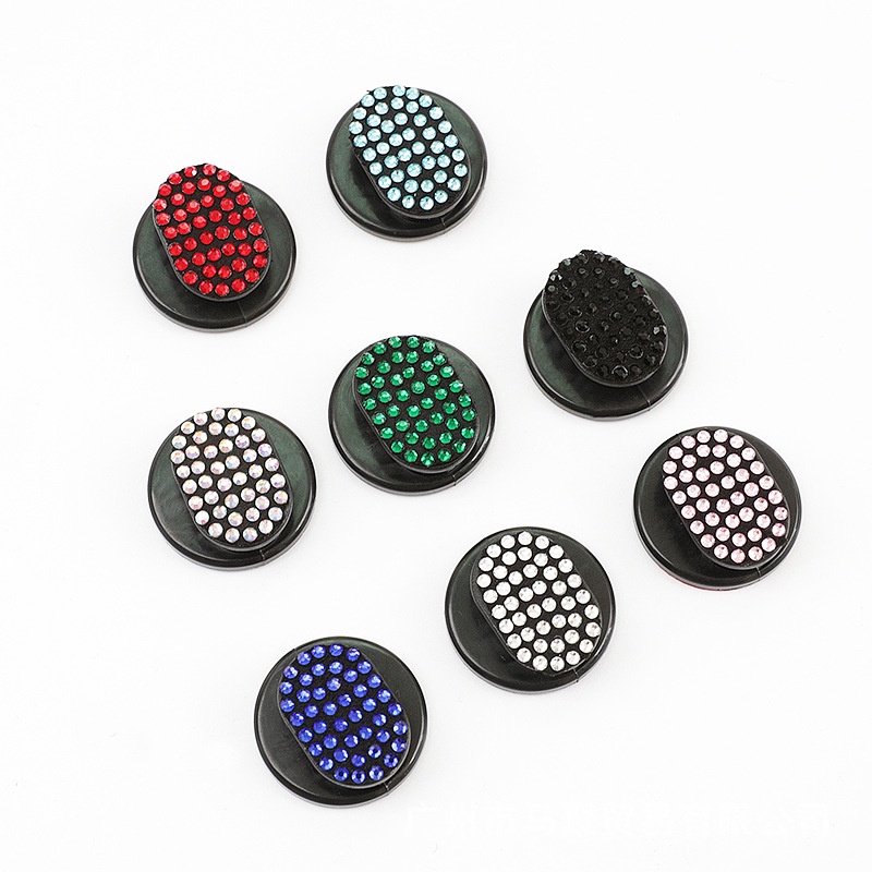 Móc treo đồ ô tô đính đá, móc treo mini phụ kiện ô tô, móc treo trang trí xe hơi, treo khẩu trang, dây sạc, tai nghe