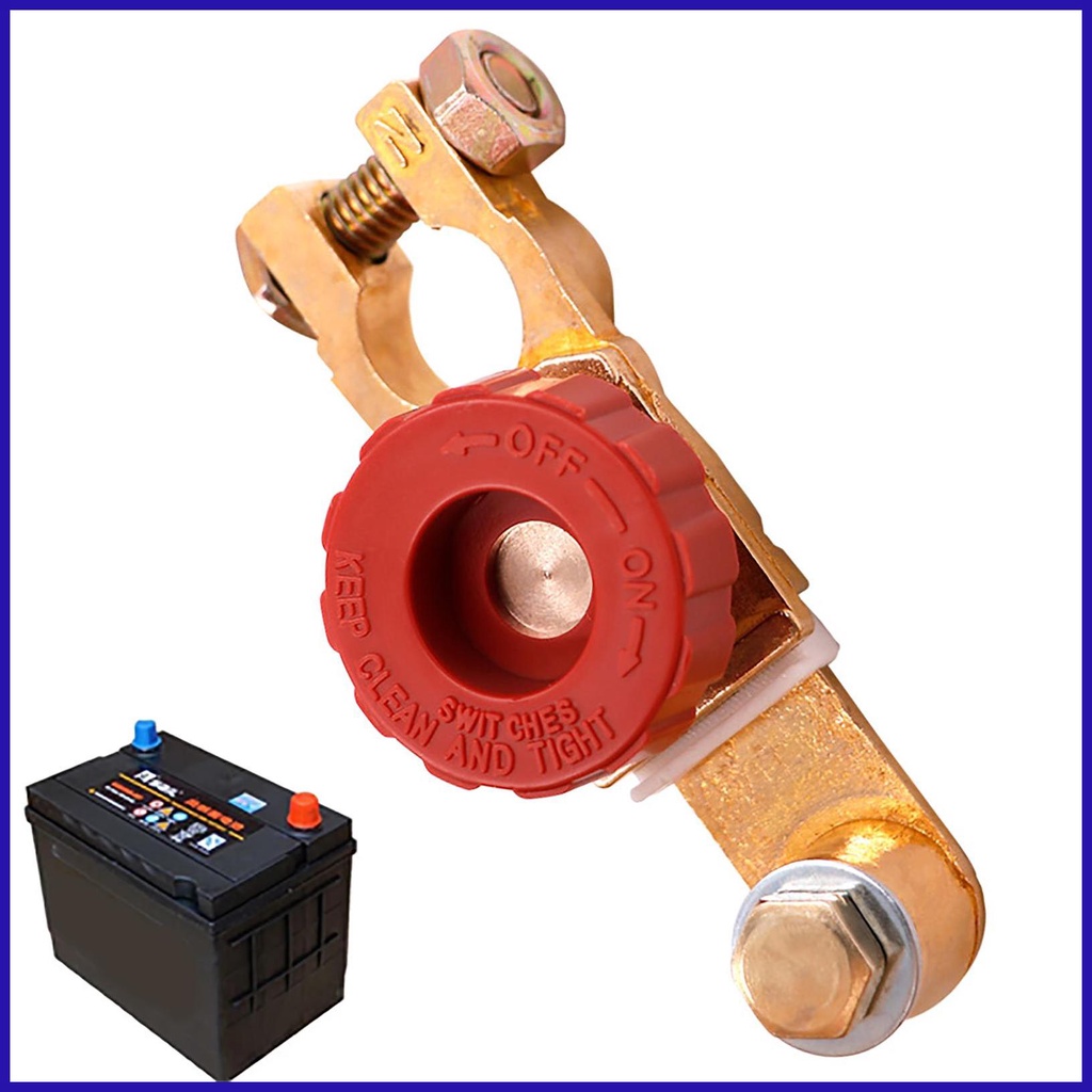 Công tắc cắt ắc quy xe máy ngắt kết nối công tắc cắt cho xe máy tiết kiệm pin chống rò rỉ với pvc robpvn