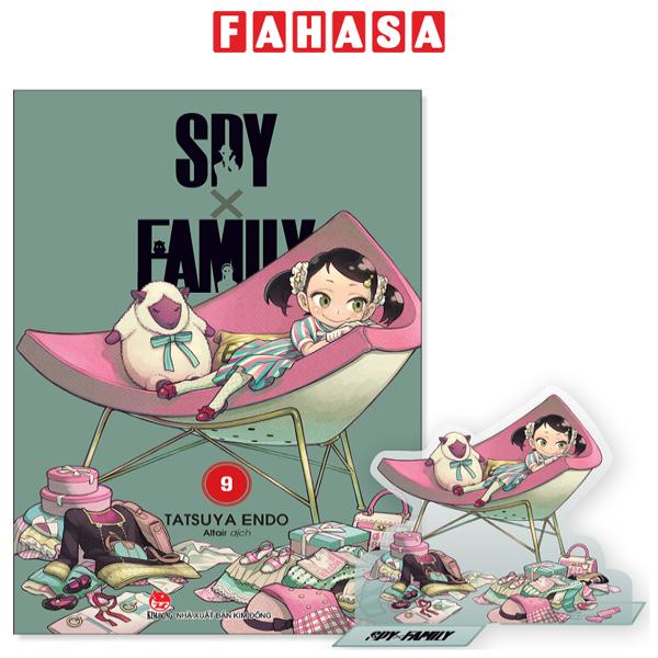 Sách Spy X Family - Tập 9 - Tặng Kèm Standee PVC