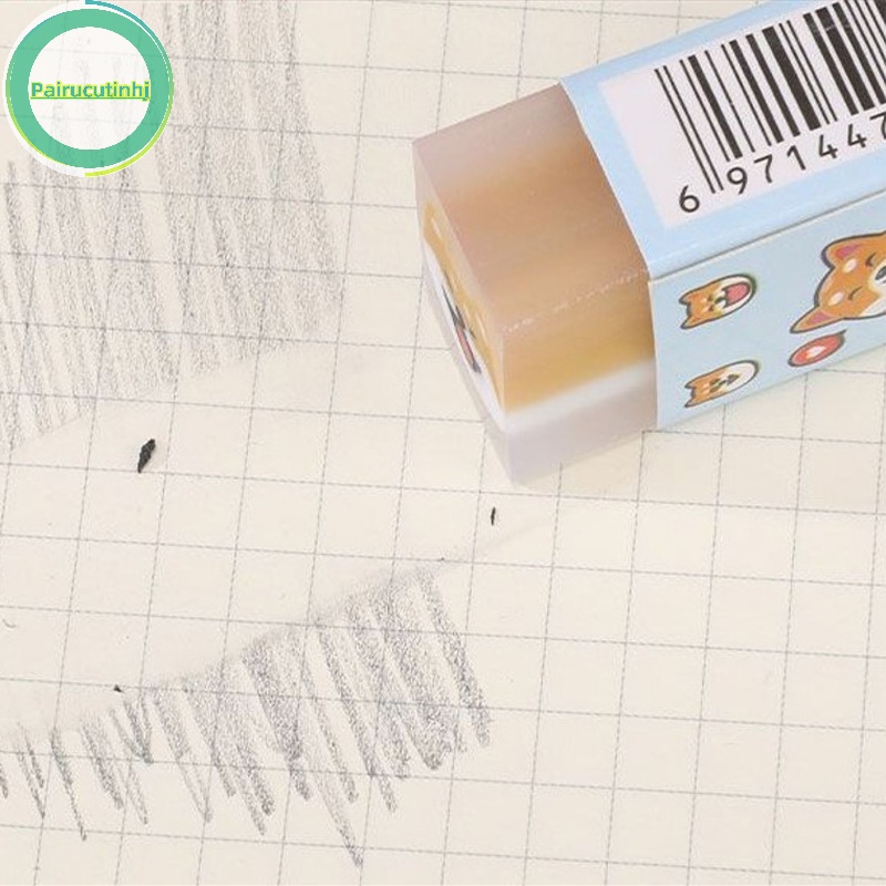 Pairhj kawaii fruit dưa hấu tẩy chanh thông thường tẩy cao su giải thưởng học sinh tiểu học quà tặng khuyến mại tẩy văn phòng phẩm cho trẻ em vn