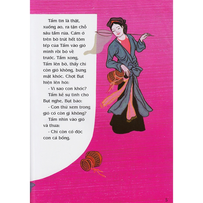 Sách Tranh Truyện Dân Gian Việt Nam: Tấm Cám