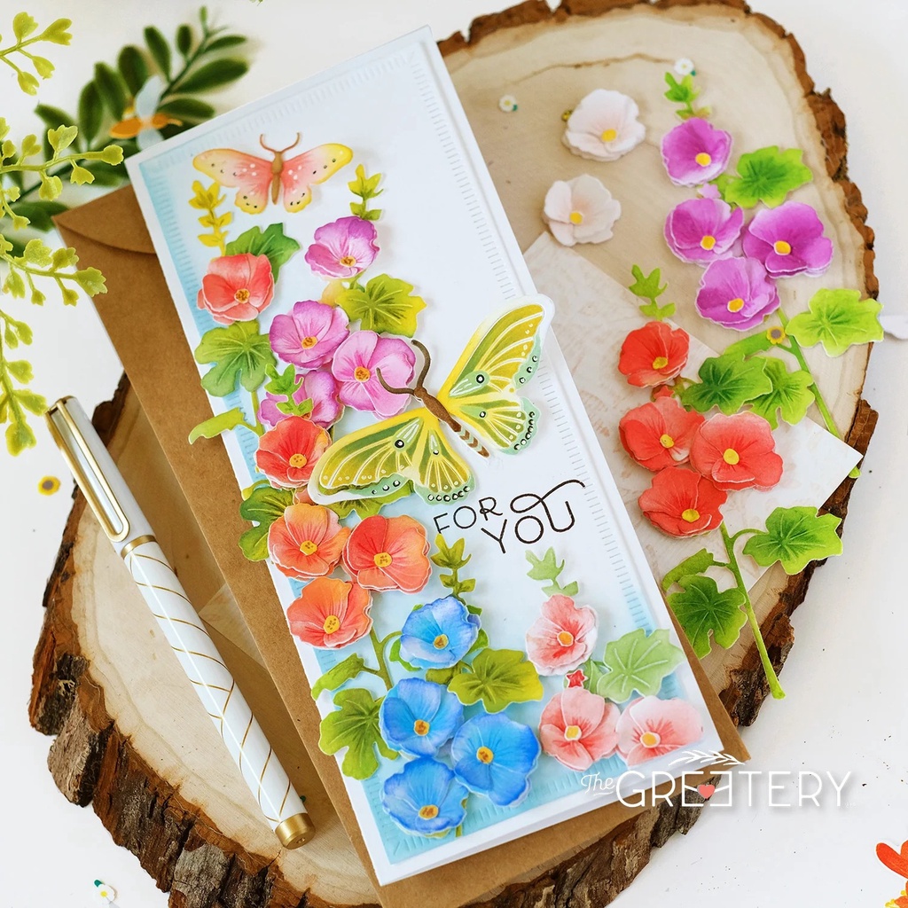 Khuôn Cắt Giấy Kim Loại Trang Trí Hình Voi / Chanh