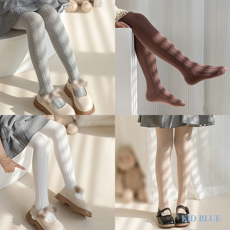Quần Tất Màu Trơn Thiết Kế Mới Thời Trang Mùa Thu Dành Cho Bé