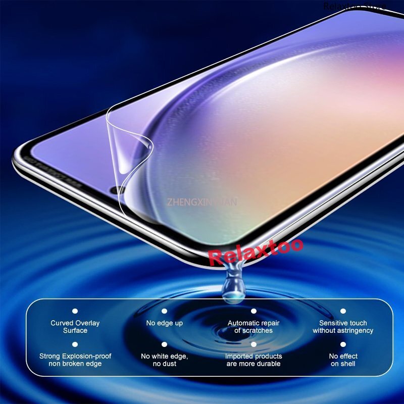 3in1 mặt trước bảo vệ toàn bộ mặt sau phim hydrogel cho oppo a58 a58x a78 5g 4g oppoa58 oppoa78 2023 màn hình mềm bảo vệ ống kính máy ảnh phía sau phim, không phải phim kính cường lực