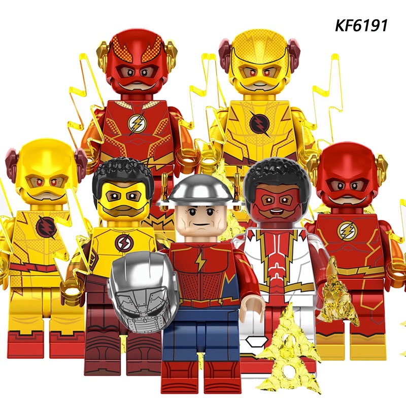 Đồ chơi trẻ em dòng siêu anh hùng justice league dc flash khối xây dựng lắp ráp minifigures