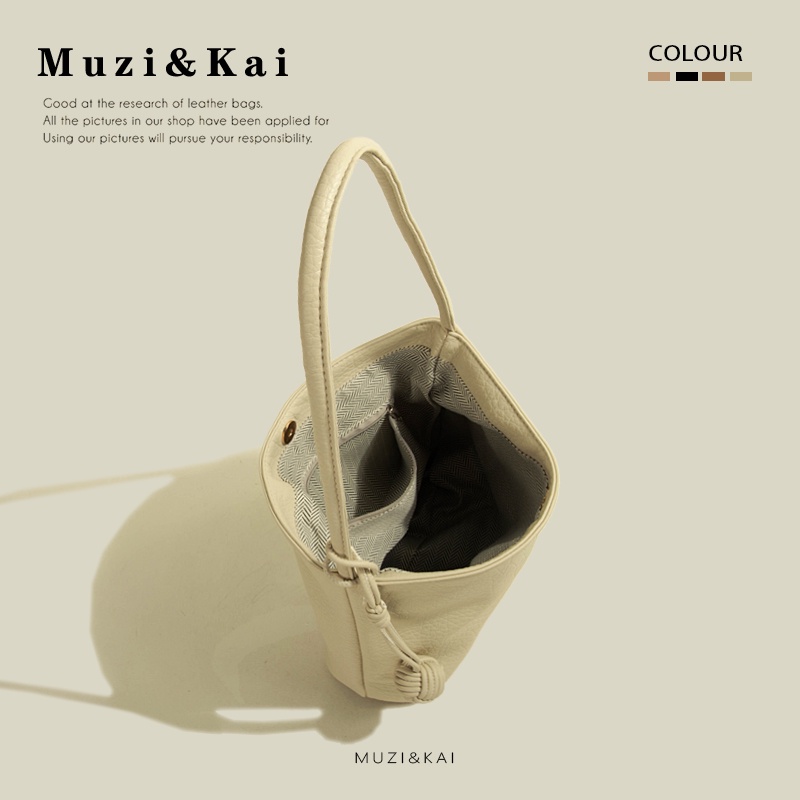 Muzikai Túi Xách Da Mềm Cỡ Lớn Thời Trang 2023 Cho Nữ