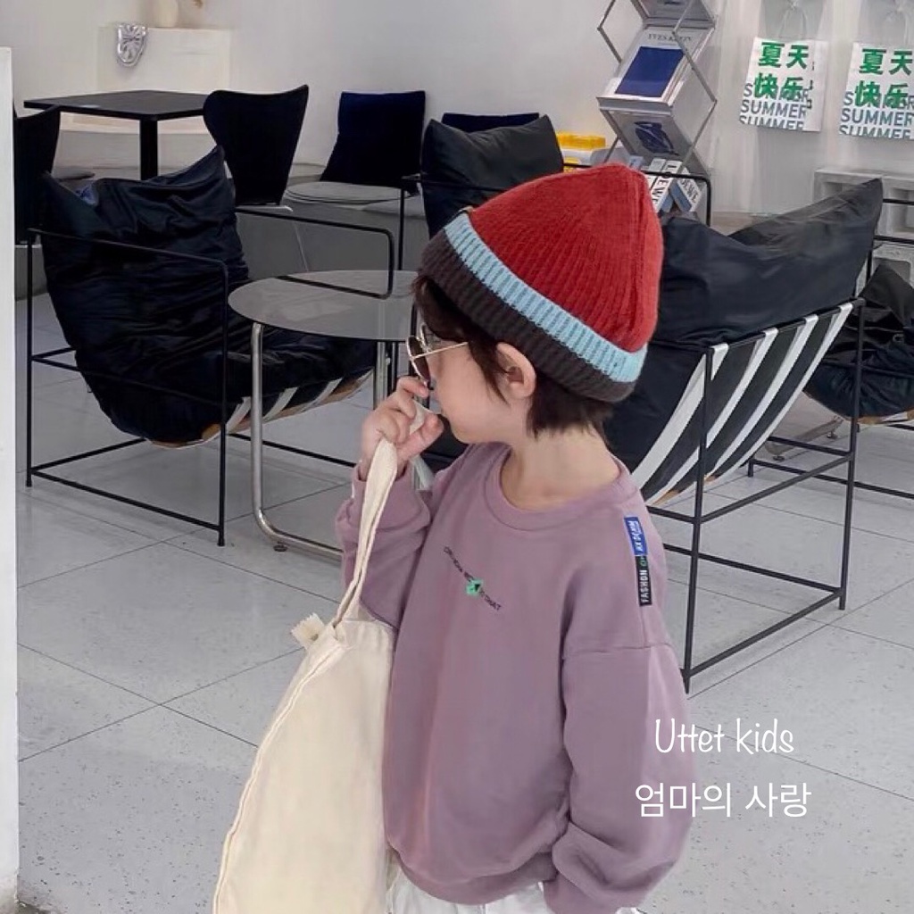 MŨ LEN PHONG CÁCH HÀN QUỐC CHO BÉ TỪ GẦN 2 TỚI 5 TUỔI