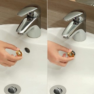 Multi-purpose kitchen sink hole round overflow cover / round trim chrome solid brass sink hole round drain cap / phòng tắm vòi chậu chèn trang trí nội thất