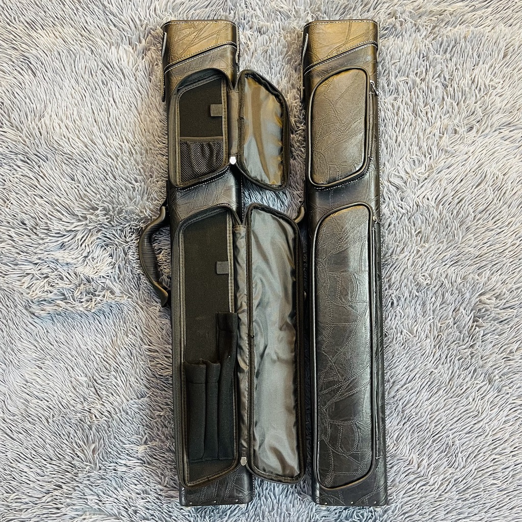 Bao Da Đựng Cơ Gậy Bi A Bida  3x4 Da Cao Cấp