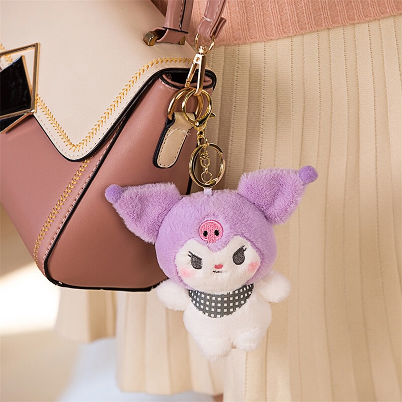 Doly sanrio Thú Nhồi Bông Hình Mặt Trăng / Thỏ kuromi melody Dễ Thương Cho Bé Gái