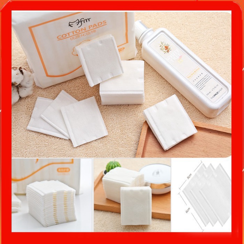 Bông tẩy trang Cottonpad 222 miếng Mềm Mịn Siêu Tiết Kiệm