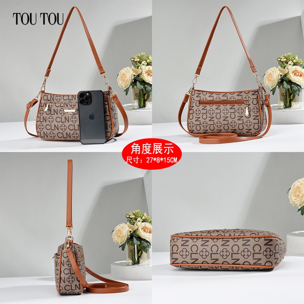 TOUTOU Túi Xách Nữ Đeo Chéo Thời Trang Công Sở Đi Chơi Du Lịch 2023 NEW L91TRKN 37Z230911