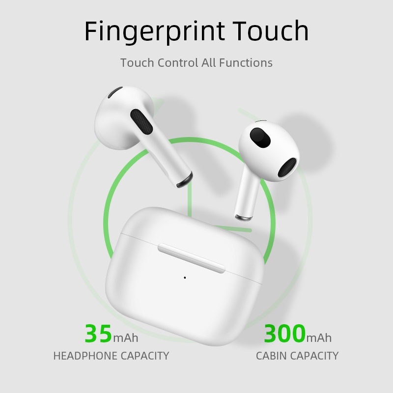 Tai Nghe bluetooth 5.1 Không Dây air pro 4 tws Màu Trắng