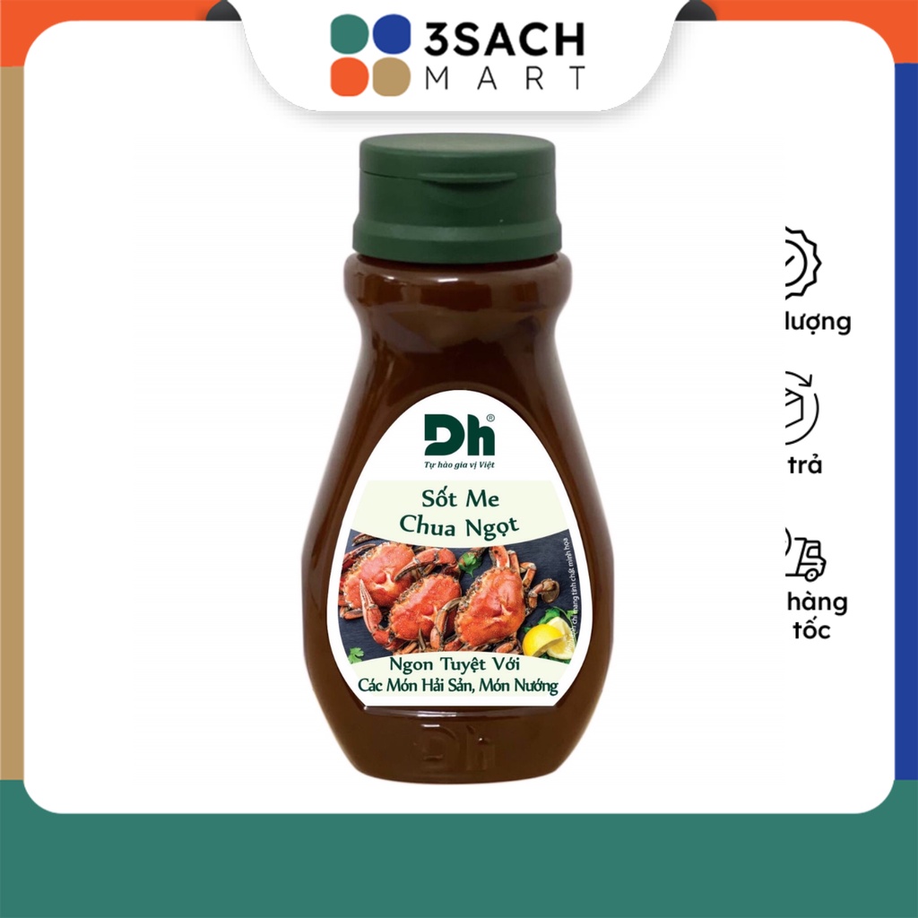 Sốt Me Chua Ngọt DH (Chai 200g)