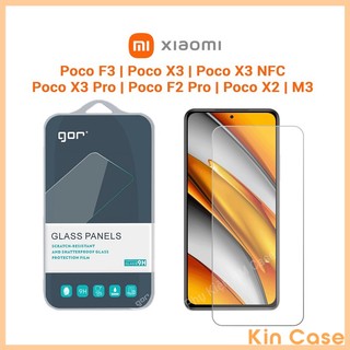 Kính cường lực gor xiaomi poco x6, x6 pro, x5 pro, poco x4 pro 5g, poco x3, x3 nfc, x3 pro, poco f2 pro, poco m3, poco x