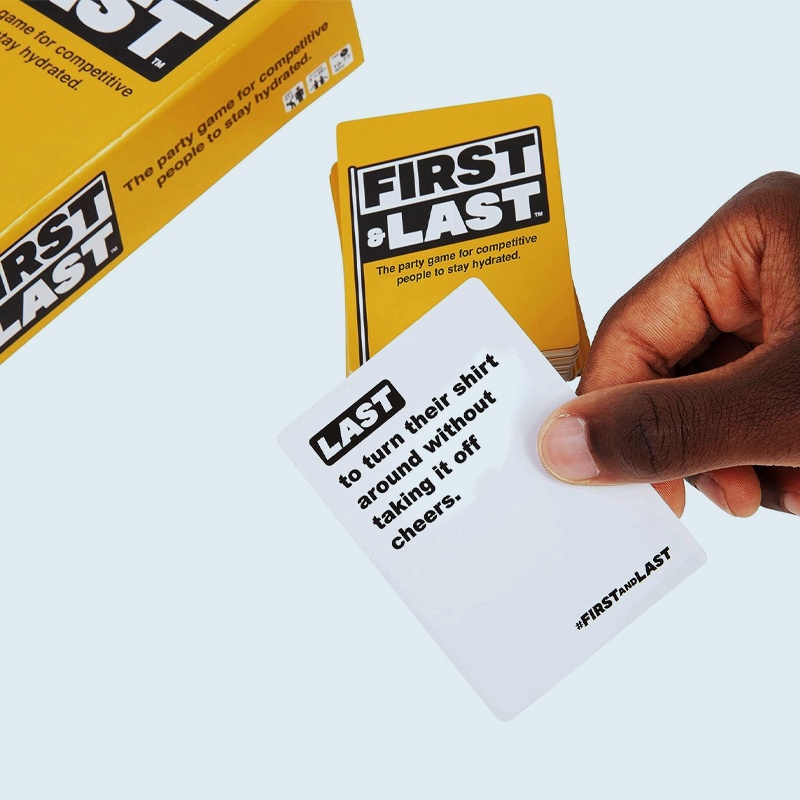 First and Last - The Party Drinking Classic Card Game