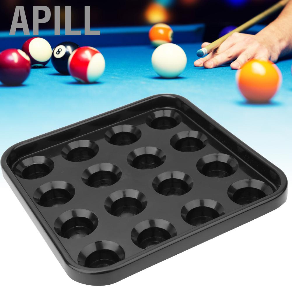 Apill Billiard Ball Tray New Durable Storage Holds 16 Balls Pool